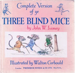 Portada de Los tres ratones ciegos